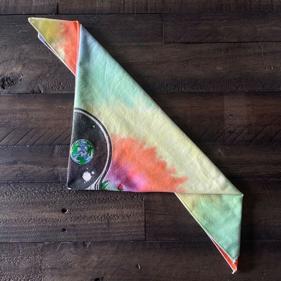 Rare Vintage Grateful Dead Space Your Face Bandana - Picture 4 of 8
